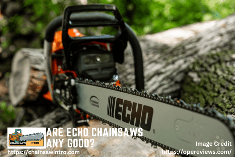 Are Echo Chainsaws Any Good