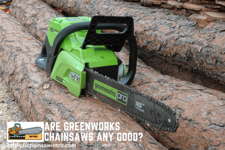 Are Greenworks Chainsaws Any Good