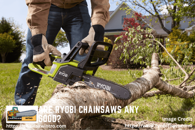 Are Ryobi Chainsaws Any Good