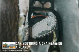 Can You Bring a Chainsaw on a Plane?