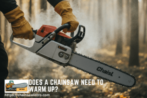 Does a Chainsaw Need to Warm Up?