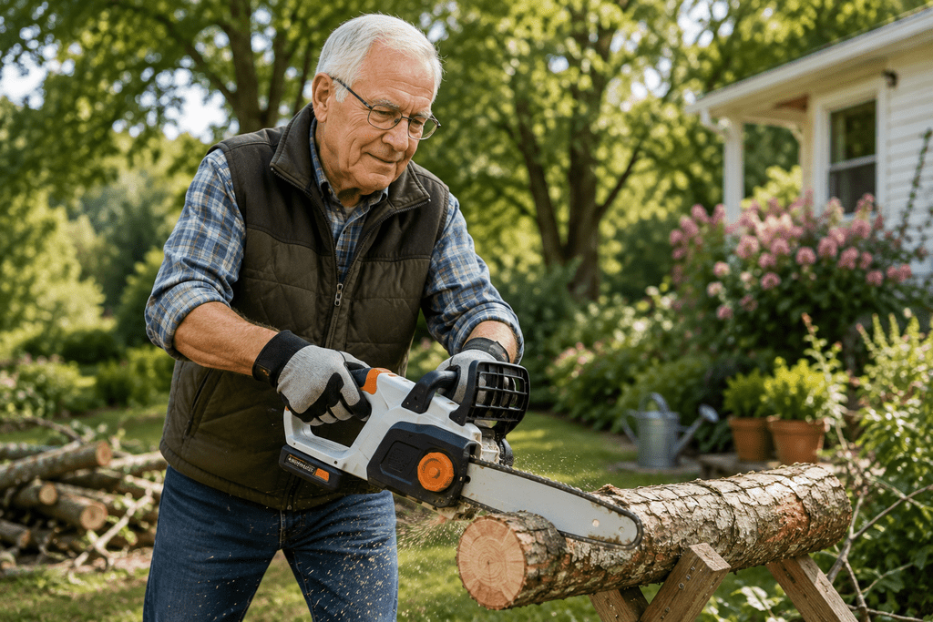 5 Best Chainsaws for Elderly Users 