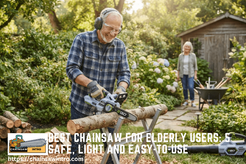 Best Chainsaw for Elderly Users 5 Safe, Light and Easy-to-Use Picks for Independent Yard Work