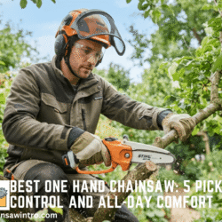 Best One Hand Chainsaw: 5 Picks for Control, Precision and All-Day Comfort