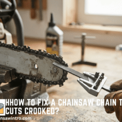 How to Fix a Chainsaw Chain That Cuts Crooked (And Why It’s Happening)